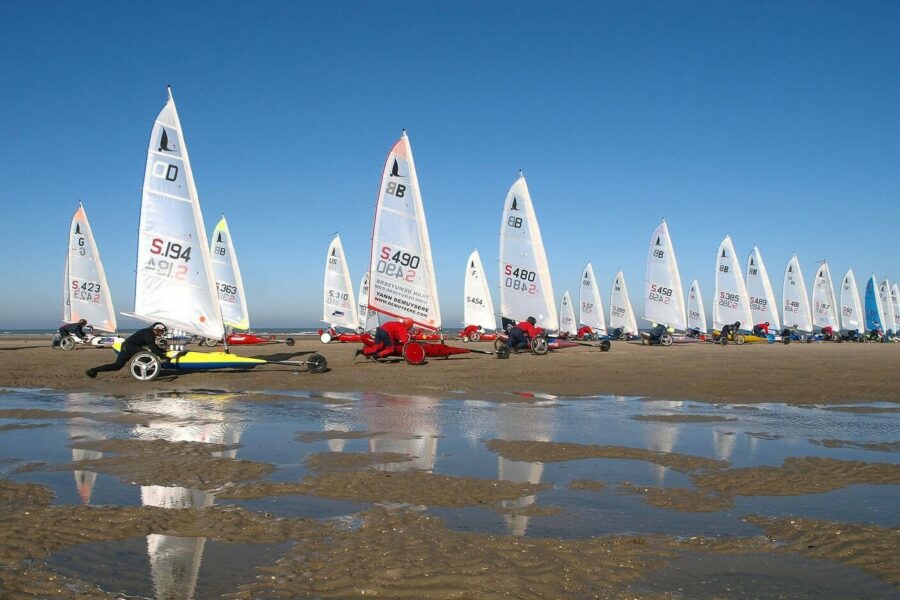 Char à voile Belgique